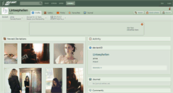 Desktop Screenshot of linteephelien.deviantart.com