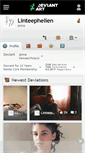Mobile Screenshot of linteephelien.deviantart.com