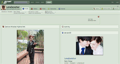 Desktop Screenshot of lenazanarbor.deviantart.com