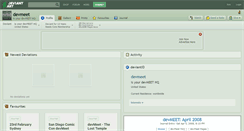 Desktop Screenshot of devmeet.deviantart.com