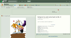 Desktop Screenshot of jmynstyx.deviantart.com