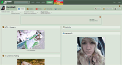 Desktop Screenshot of herzblatt.deviantart.com