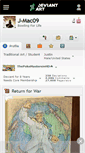Mobile Screenshot of j-mac09.deviantart.com