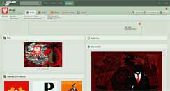 Desktop Screenshot of dwpl.deviantart.com