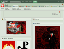 Tablet Screenshot of dwpl.deviantart.com