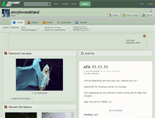 Tablet Screenshot of envyinwondrland.deviantart.com