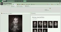 Desktop Screenshot of disturbed-enigma.deviantart.com