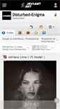 Mobile Screenshot of disturbed-enigma.deviantart.com