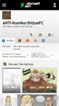 Mobile Screenshot of anti-kumiko-shizuefc.deviantart.com