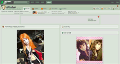 Desktop Screenshot of crim-chan.deviantart.com