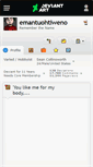 Mobile Screenshot of emantuohtiweno.deviantart.com
