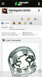 Mobile Screenshot of harlequins-smirk.deviantart.com