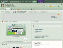 Tablet Screenshot of misaka-mikoto.deviantart.com