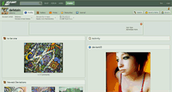 Desktop Screenshot of delistein.deviantart.com