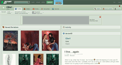 Desktop Screenshot of c0re1.deviantart.com