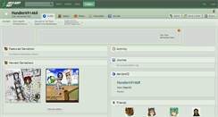 Desktop Screenshot of handler691468.deviantart.com