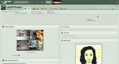 Desktop Screenshot of lnknprk7snoopy.deviantart.com