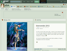 Tablet Screenshot of effinit.deviantart.com