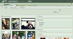 Desktop Screenshot of marolapro.deviantart.com