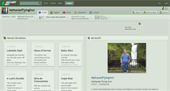 Desktop Screenshot of nathanielflyingowl.deviantart.com