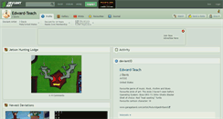 Desktop Screenshot of edward-teach.deviantart.com