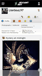 Mobile Screenshot of lionsoul97.deviantart.com
