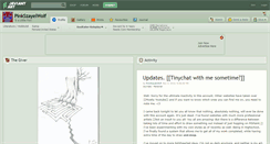 Desktop Screenshot of pinkszayelwolf.deviantart.com