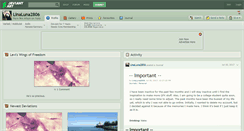 Desktop Screenshot of linaluna2806.deviantart.com