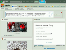 Tablet Screenshot of akascha.deviantart.com