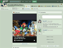 Tablet Screenshot of oswaldandmickeyfans.deviantart.com