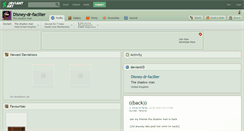 Desktop Screenshot of disney-dr-facilier.deviantart.com