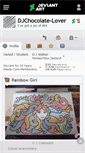 Mobile Screenshot of djchocolate-lover.deviantart.com
