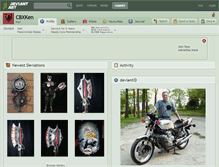 Tablet Screenshot of cbxken.deviantart.com