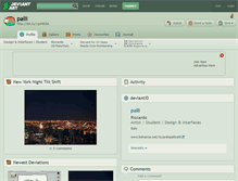 Tablet Screenshot of palli.deviantart.com
