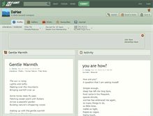 Tablet Screenshot of dahae.deviantart.com