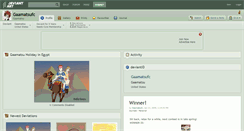 Desktop Screenshot of gaamatsufc.deviantart.com