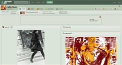 Desktop Screenshot of carlosxm.deviantart.com