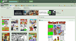 Desktop Screenshot of kluyten.deviantart.com