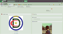 Desktop Screenshot of crypdan.deviantart.com