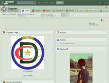 Tablet Screenshot of crypdan.deviantart.com