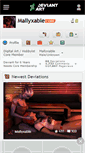 Mobile Screenshot of mallyxable.deviantart.com