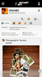 Mobile Screenshot of chendol.deviantart.com
