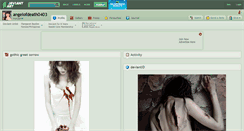 Desktop Screenshot of angelofdeath0403.deviantart.com