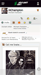 Mobile Screenshot of mchampion.deviantart.com