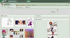 Desktop Screenshot of ironnicole.deviantart.com