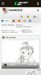 Mobile Screenshot of ironnicole.deviantart.com