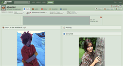 Desktop Screenshot of 4evergirl.deviantart.com