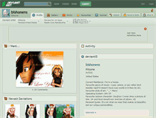 Tablet Screenshot of bishonens.deviantart.com