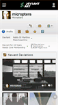 Mobile Screenshot of microptera.deviantart.com