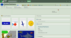 Desktop Screenshot of freelanceflashgames.deviantart.com